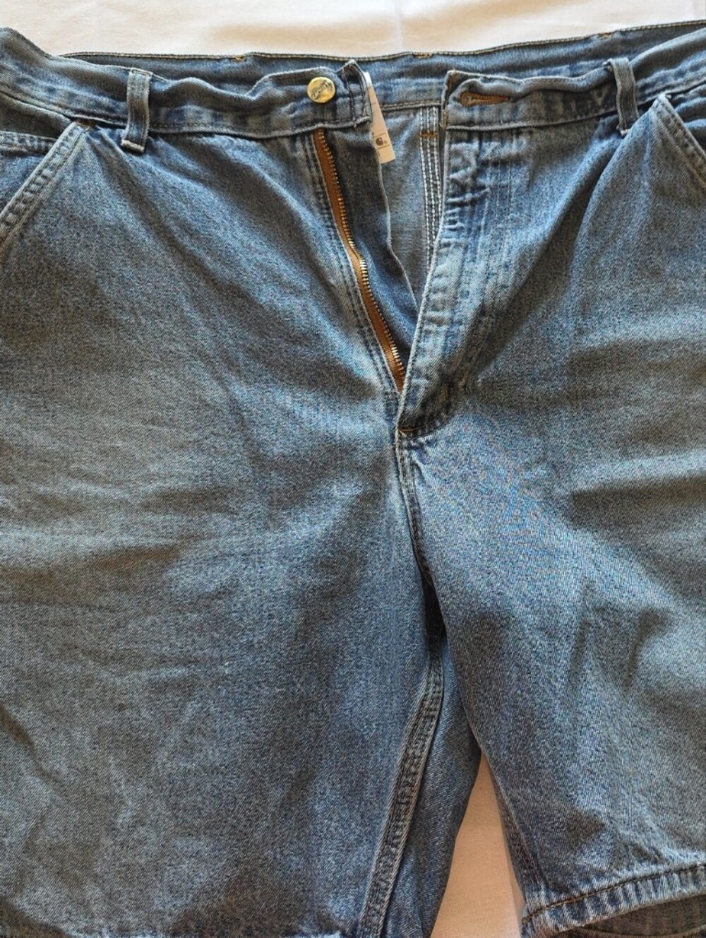 Carhartt Men's Medium Blue Relaxed Jean Shorts 36